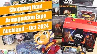 Shopping Haul from Armageddon Expo Auckland October 2024 - Star Wars Collectibles