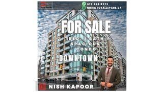 FOR SALE- Stylish 1-Bed Condo in Downtown Ottawa | Prime Location & Amenities!
