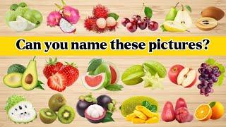 Fruits Name | Learn Fruits Name in English | Guess the Fruits | Fruits Vocabulary | Popular fruits …