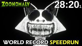 Zoonomaly - The REAL World Record SPEEDRUN (No Glitches)