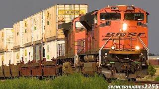 MASSIVE FREIGHT TRAINS 5 !!! TEXAS Panhandle Subdivision (Part 2)