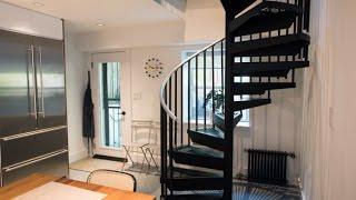 Manhattan Condo Renovation with a Salter Spiral Stair