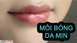 Môi Bóng, Da Mịn, Son Dưỡng Không Màu, Lagivado