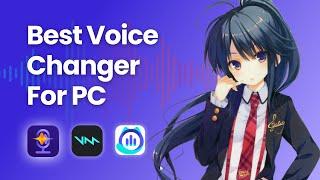 Best Voice Changer for PC | HitPaw Voice Changer VS Voicemod VS Dubbing AI