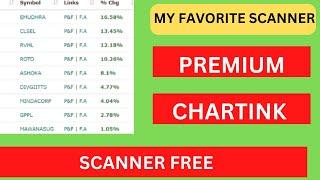 Premium Chartink Scanner Free | Best Chartink scanner | How to use chartink | Chartink scanner free