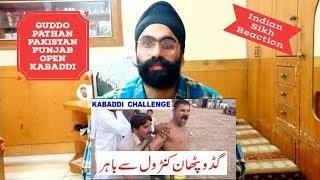 Indian Sikh Reaction!!Guddo Pathan Pakistan Punjab Open Kabaddi ft Punjabi Gabruus