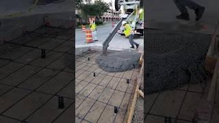 Best Concrete Pour #shorts