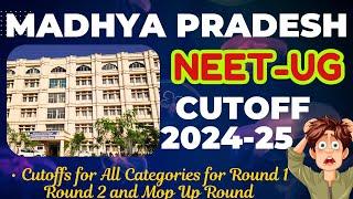 MP NEET CUT OFF 2025 | Madhya Pradesh GMC #neet2025 #neetexam #gmcbhopal #mbbs #neetcounseling