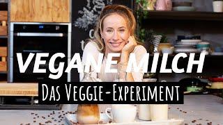 VEGANER MILCHERSATZ | Nussmilch selbstgemacht | Das Veggie-Experiment #6