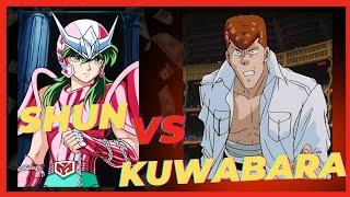 Kuwabara vs shun de Andrômeda!