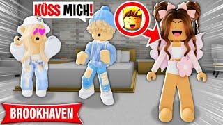 HEIMLICH auf ONLINE DATER ÜBERNACHTUNGS PARTY in BROOKHAVEN! (Roblox Brookhaven RP | Story Deutsch)