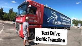 Europa Test Drive Baltic Transline Тест Драйв