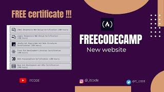 Website :- provide you free course and certificate #itcode