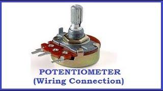 Potentiometer connection basics