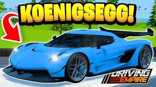 INSANE Koenigsegg Update In Driving Empire!