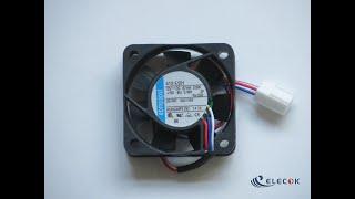 412F/2H 12V 67mA 0.8W 3wires Cooling Fan