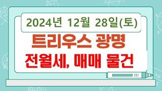 트리우스광명 12월 28일 일선현장 전월세 및 추천 매매 물건입니다.