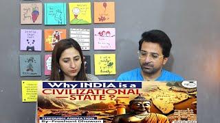 Pak Reacts Why India is a Civilizational state? | Indus valley Civilization | History | Prashant D