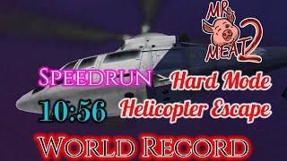 Mr Meat 2 - Hard Mode Helicopter Escape Speedrun In 10:56.958 (WORLD RECORD)