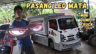 BIKIN PENASARAN.. HASILNYA SEPERTI APA.. MINI TRUCK PASANG LED MATA?