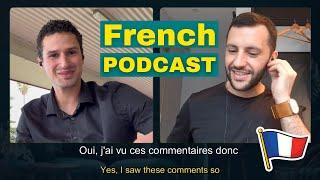 20 minutes French Listening Practice , French conversation  [EN/FR SUBTITLES]