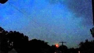 *CRAZY Light Show* Intense Lightning To The East - From Summit, NJ - HD -