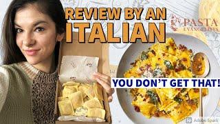 PASTA EVANGELISTS REVIEW BY AN ITALIAN + UNBOXING #pastaevangelists