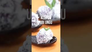 🟣 UNGU, BULAT, ISI GULA MERAH: KLEPON UBI UNGU! 🟣