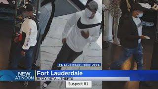 Ft. Lauderdale PD Need Your Help Identifying Serial Thieves