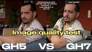 GH7 VS GH5 Image quality test!