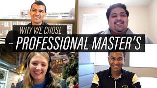 Why I Chose Professional Master's in Mechanical Engineering