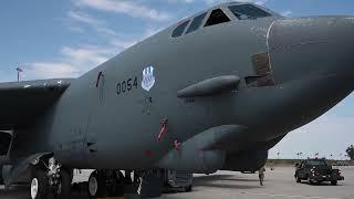 Bomber Task Force 24-4 Day 4 B-Roll at Mihail Kogălniceanu Air Base, Romania