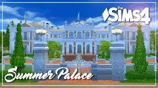 The Sims 4 Speed Build - Summer Palace | Furnish it!