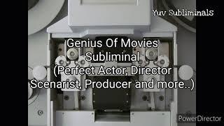 Genius Of Movies Subliminal (Requested) (SV)