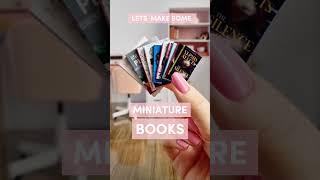 Mini BOOKS OVERLOAD! Let's make some cute dollhouse books for BARBIE DOLLS 