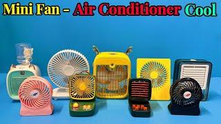 Mini Fan Humidifier - Air Conditioner Water Spray Fashion Fan | Unboxing And Review