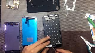 How to disassembly Meizu U20, LCD+touchscreen replacing. full process on video.