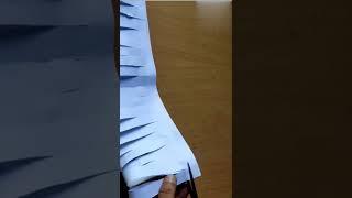 How To Make Master Chef Cap With A4 Size Paper #shorts #youtubeshorts #viralvideo