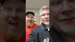 Going live dirt swirling with #BigTruckTommy. Low moisture cleaning in Florida