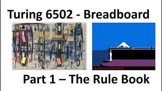 Rulebook and notepad: Turing Machines Explained. Turing 6502 Part 1.