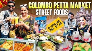 PETTAH MARKET Street Foods in COLOMBO  Sri Lanka  | Dan JR Vlogs