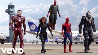 PETRUNKO REMIX by FanEOne | Team Iron Man vs Team Cap (Airport Battle Scene)