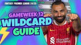 ULTIMATE GAMEWEEK 12 WILDCARD GUIDE!  Fantasy Premier League 24/25