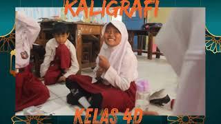 Membuat KALIGRAFI Materi Asmaul Husna kelas 4D | SDN SUMUR BATU 08