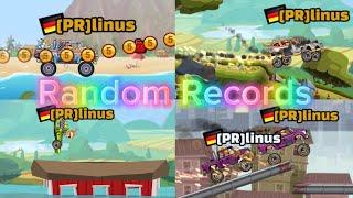 Random Custom Map Records  Hill Climb Racing 2