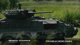 GDLS - Stryker A1 8X8 30mm Medium Caliber Weapon System (MCWS) Vehicle [360p]