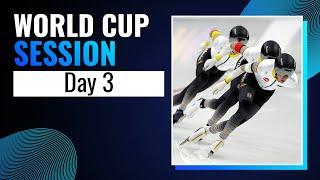 Day 3: World Cup Session | Nagano 2024 | #SpeedSkating