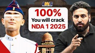 NDA 1 2025 Written के लिए क्यों डरना है? How to Clear NDA in First Attempt 2025 | Learn With Sumit