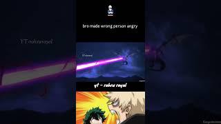 bro made wrong person angry || anime badass moment edit shorts