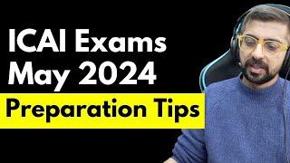 How many Subjects in a day | Manage Self Study with Classes | ICAI May 2024 Exams | Neeraj Arora